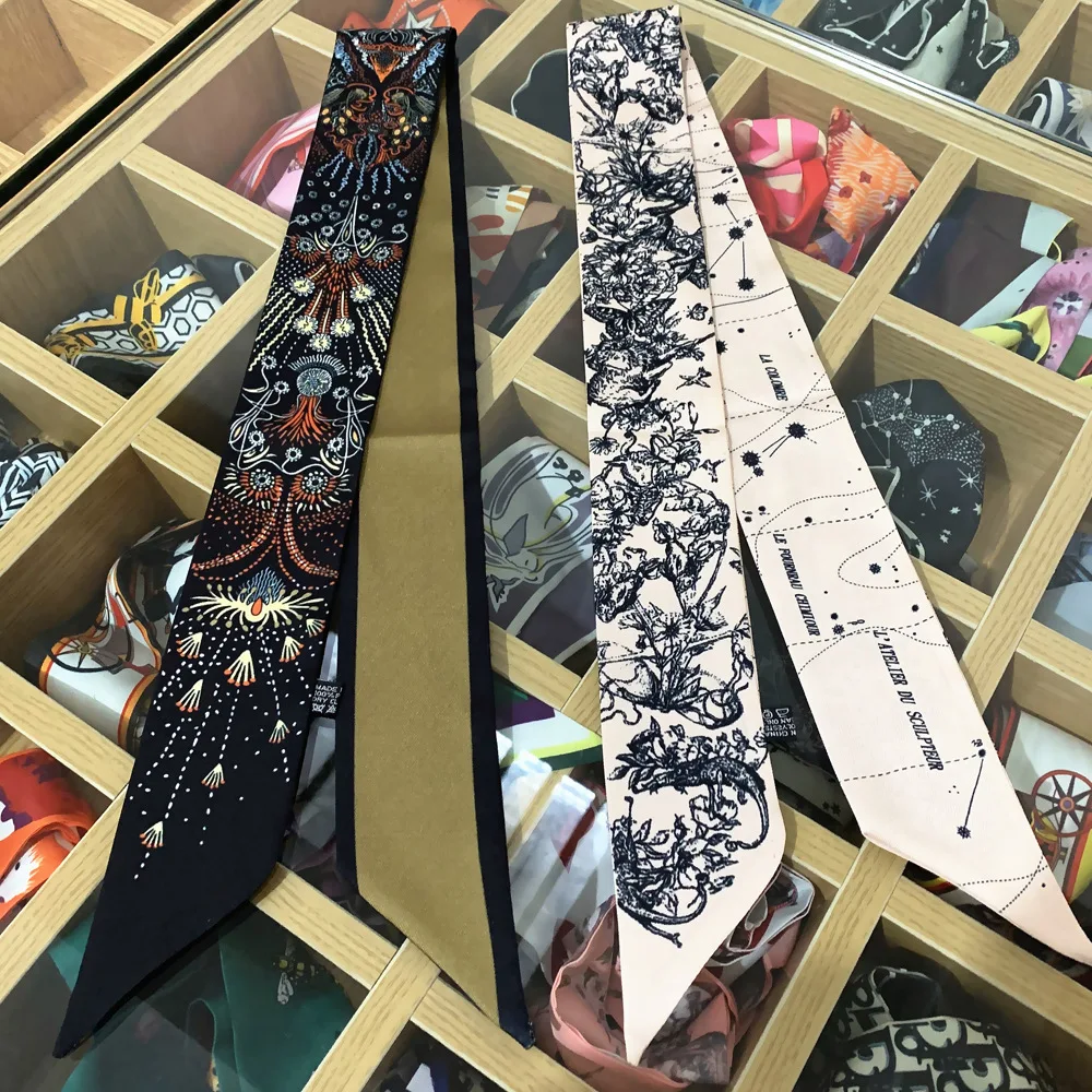 

Новинка весны корейский женский переплет сумка ручка саржевая лента для волос маленький шарф оптовая продажа