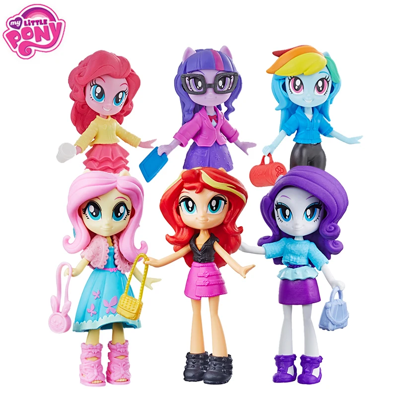 

Hasbro My Little Pony Equestria Girls Twilight Sparkle Twilight RainBow Dash Pinkie Pie Fluttershy Rarity Doll Gift Toy For Girl