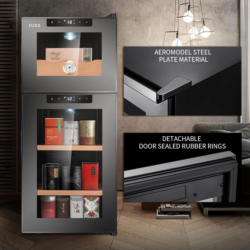 Электронный кулер для сигар мини-шкаф с электронным управлением небольшой