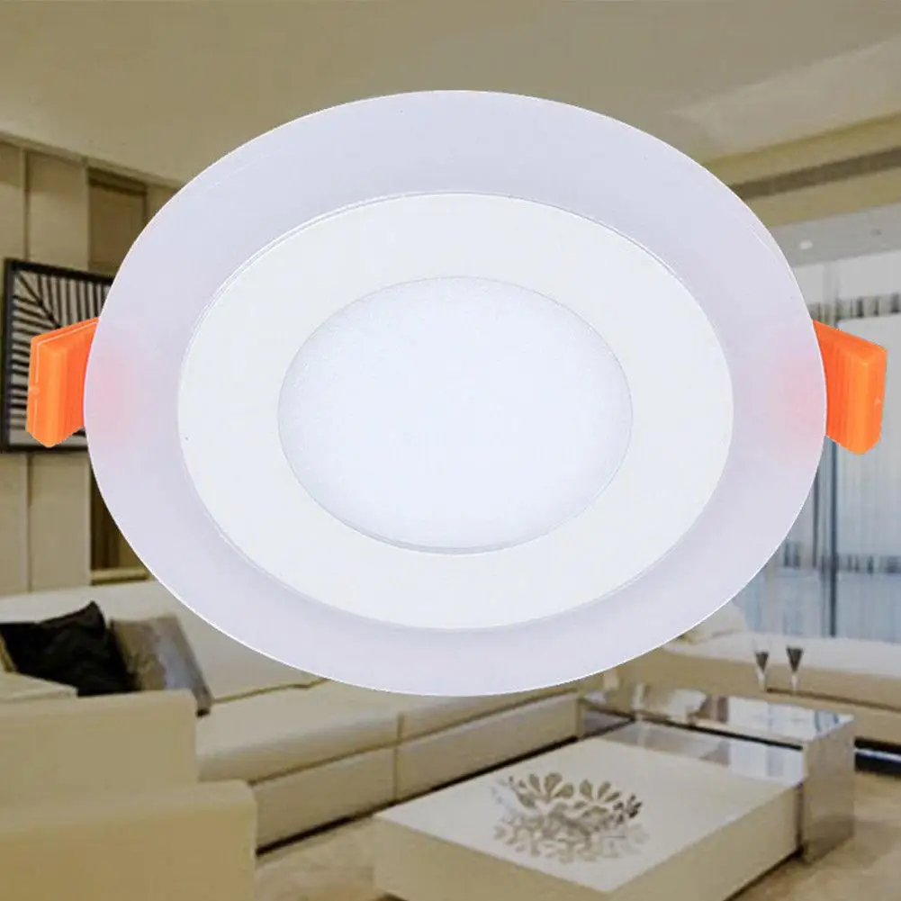 Светодиодный встраиваемый потолочный светильник HiMISS акриловый два цвета ультра