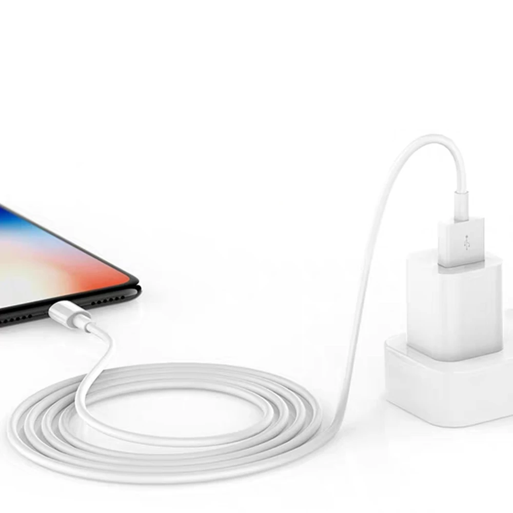 

Data USB Cable for iPhone Fast Charger Charging Cable For iPhone 7 8 Plus X XS Max XR 5 5S SE 6 6S Plus Charger Wire For iPad C