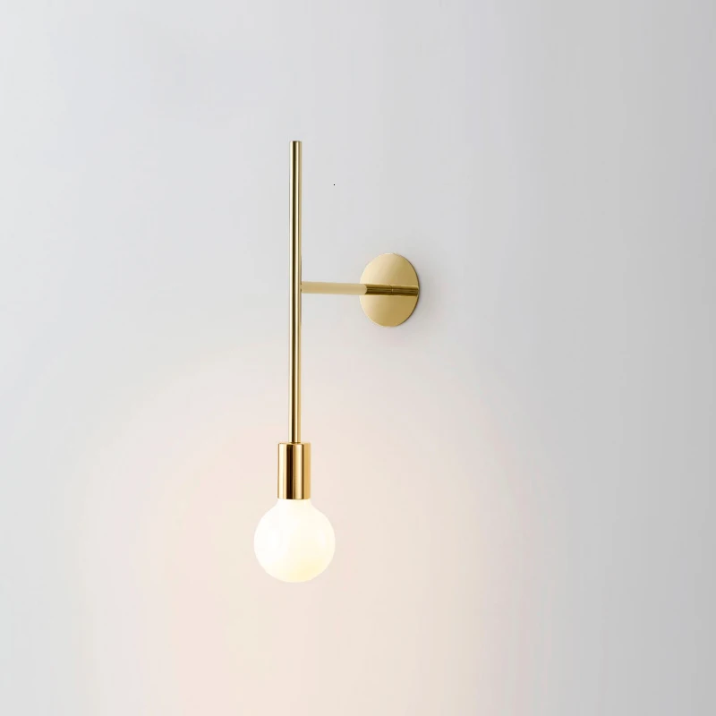 Europe Line Wall Lamp Modern Concise Geometry Arts Bedroom Study Exhibition Room Soft Install Plan Division Lamps And Lanterns | Лампы и