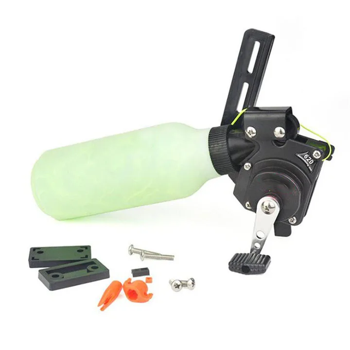 Стрельба из лука ADS Bowfishing Spincast Катушка Slingshot соединение лук изогнутый 40 м веревка