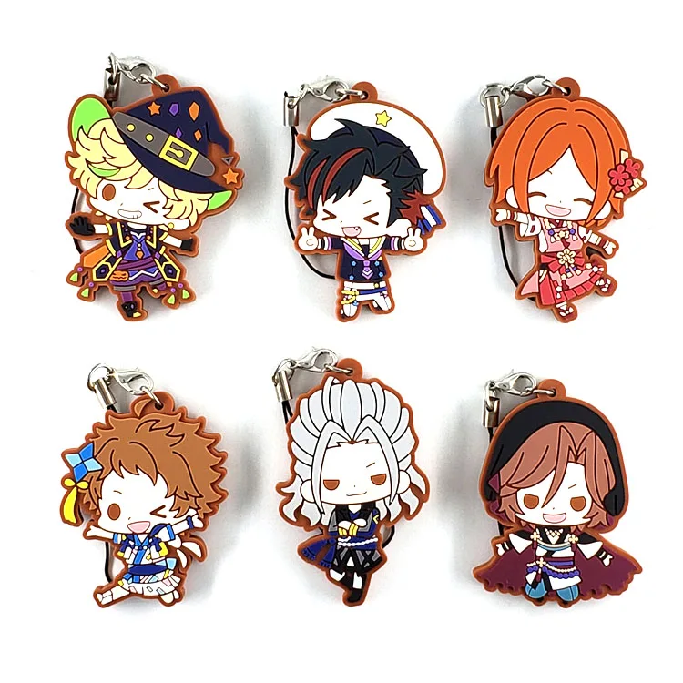 Ensemble Stars оригинальный японский аниме Рисунок резиновый брелок подвеска для