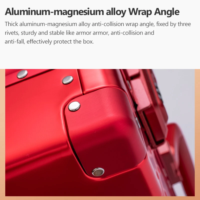 Чехол на колесиках из алюминиевого сплава для мужчин и женщин чехол костюма