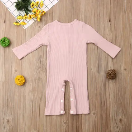 Новинка 2019 года брендовый комбинезон с круглым вырезом для новорожденных и