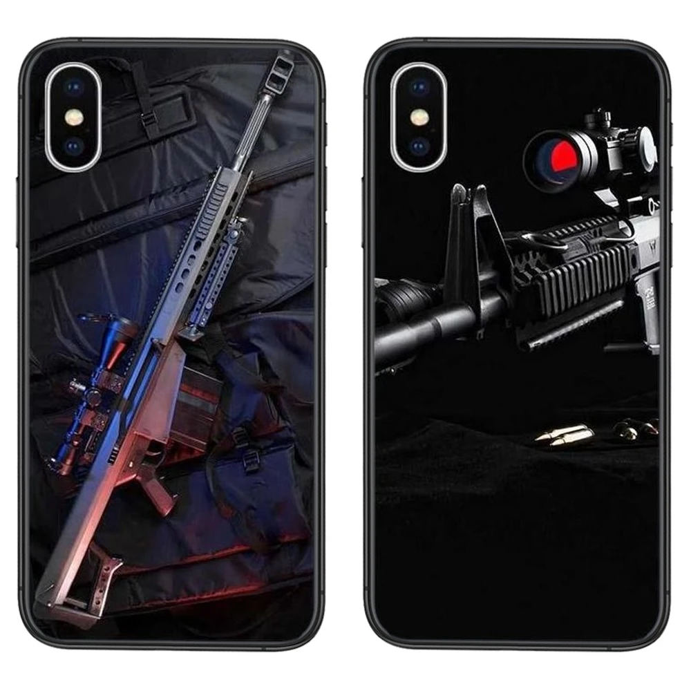 Чехол для мобильного телефона Firearms Machine Gun M4a1 на Samsung Galaxy A72 A725F A71 A70 4G 5G A50 A40 A30 A20 A10S A02.