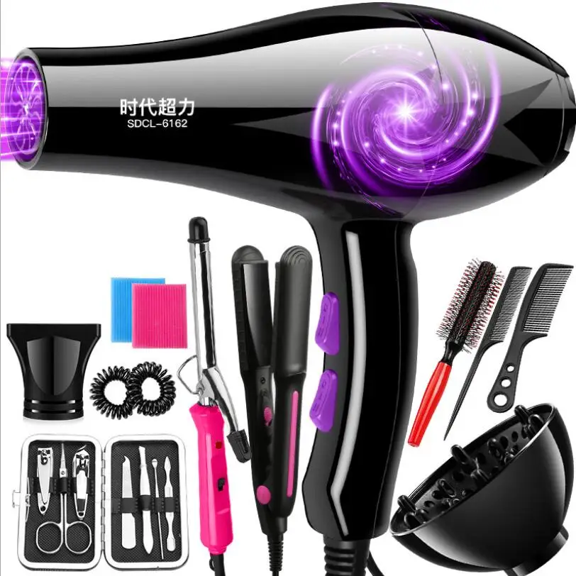 Профессиональный мощный Фен для волос парикмахерский инструмент сушилка с