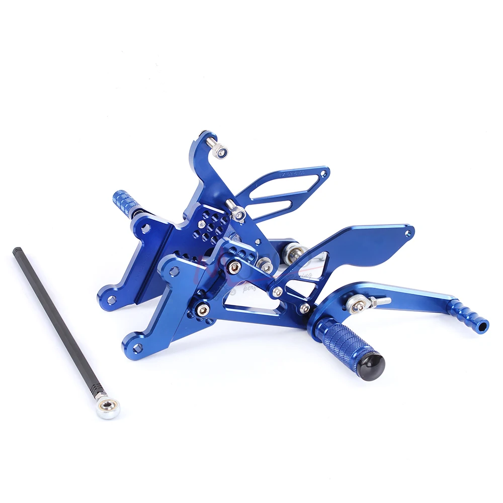 Полностью CNC алюминиевая подставка для ног мотоцикла peg педаль Rearset задний Набор