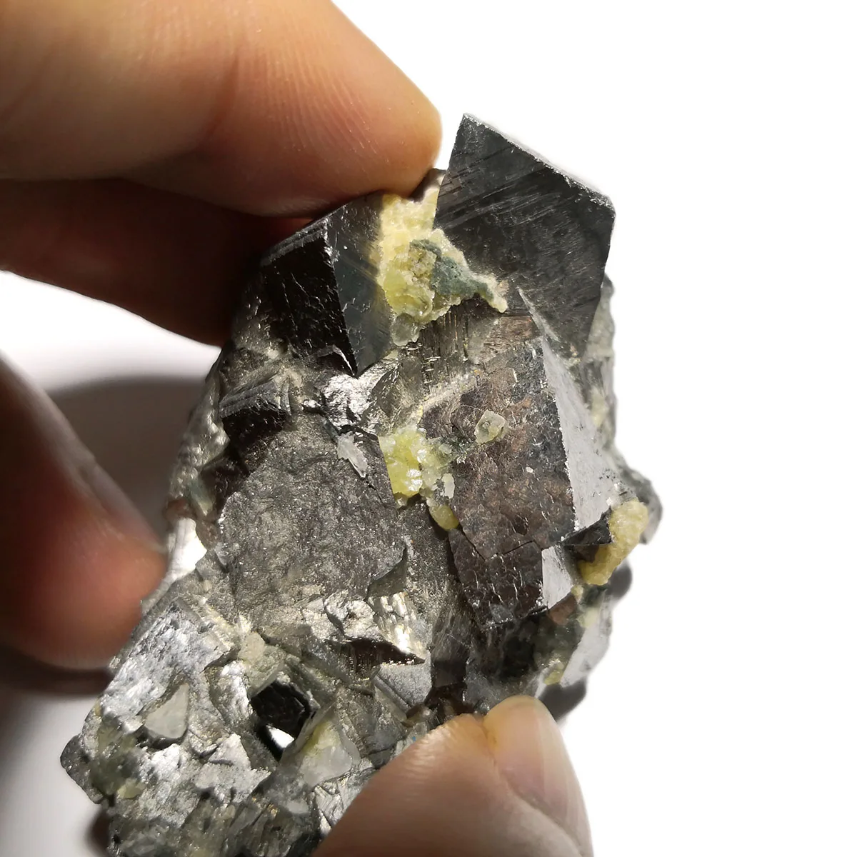 

91g A4-3 Rare Natural Arsenopyrite Mineral Crystal Specimen Collectible Ornament Gifts from Yaogangxian Hunan Province China