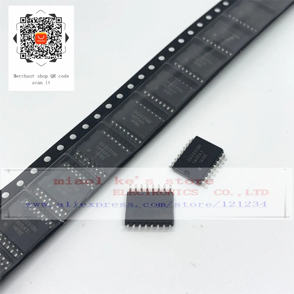 [1 шт. 5 шт.] 100% Новый оригинальный DS3231SN # T & R DS3231N DS3231 IC RTC CLK/Календарь I2C 16 SOIC|rtc
