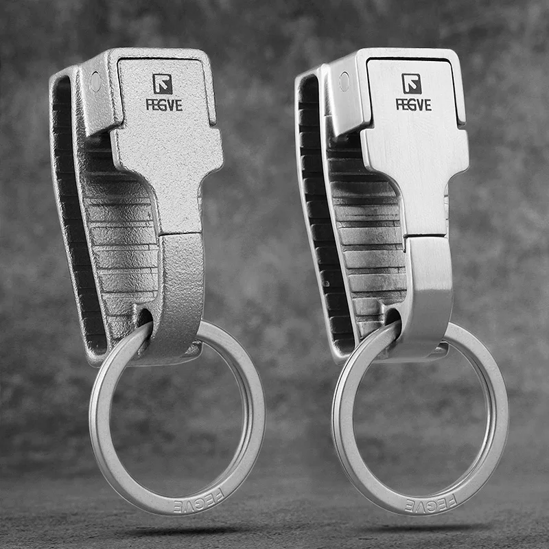 Брелок пояс из нержавеющей стали роскошный автомобильный брелок для ключей