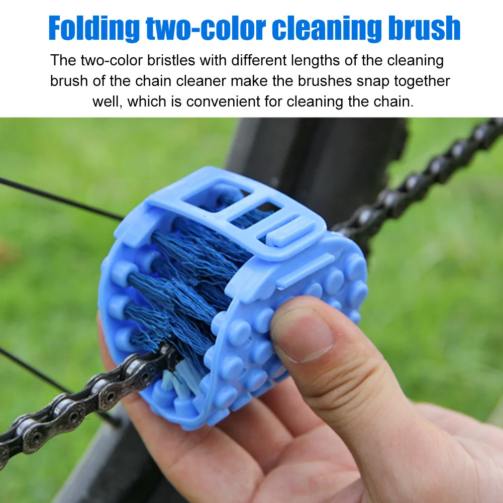 Велосипедные аксессуары многофункциональная зубная щетка для мытья цепи серп