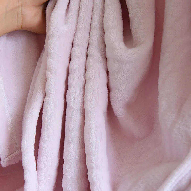 Женская свободная ночная рубашка розовая фланелевая домашняя Осень-зима 2020