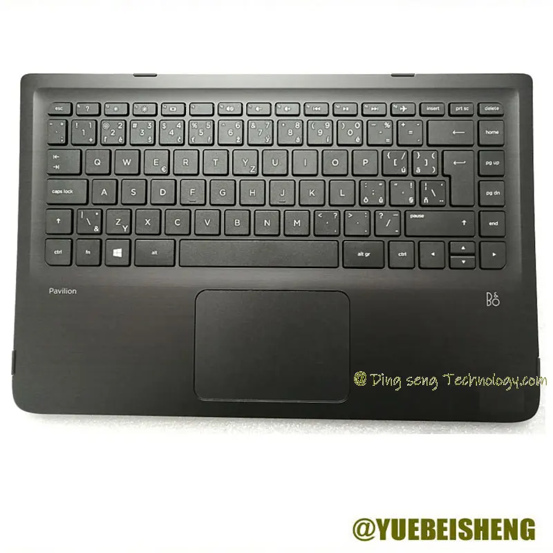 Новинка подставка для рук HP Pavilion X360 13 S S020NR Чешская клавиатура с фианитом верхняя