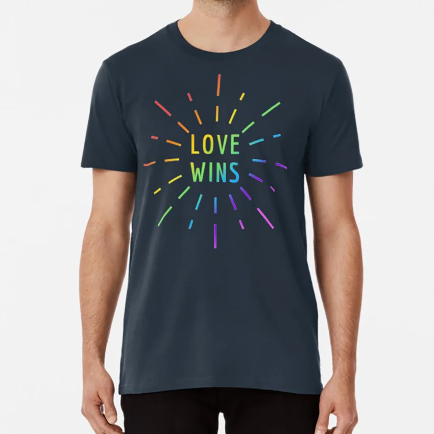 Женская футболка с сапфиками Love Wins Pride Wlw | Мужская одежда