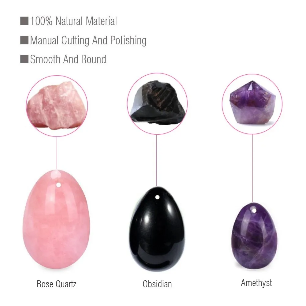 Набор яиц яичницы из натурального материала яичный нефрит мяч Бен ва мышцы