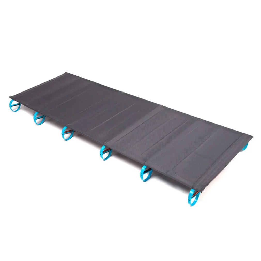 Уличная походная кровать сверхлегкая из алюминиевого сплава односпальная для