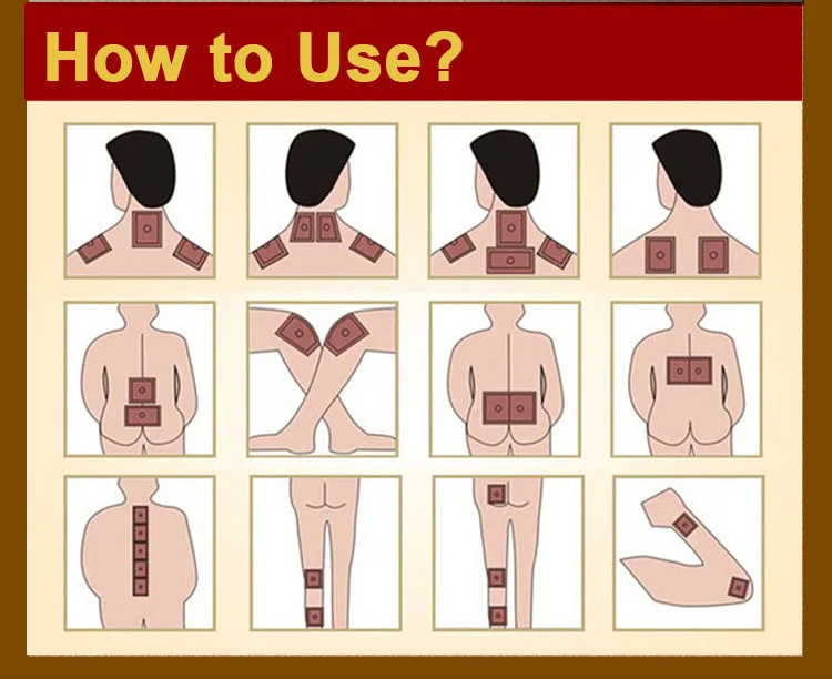 8 шт. пластырь для снятия боли в коленях медицинский мышц расслабляющий суставы
