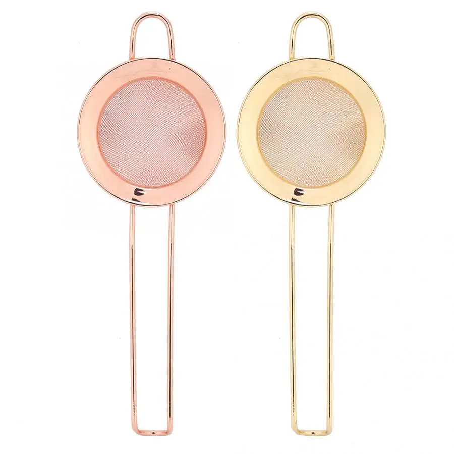 Нержавеющая сталь порошок ситечко форма конуса торт фильтр Коктейльная сетка