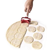dumpling mold dough press round shape cookie cutter roller cooking baking tool dumpling pie ravioli mould maker