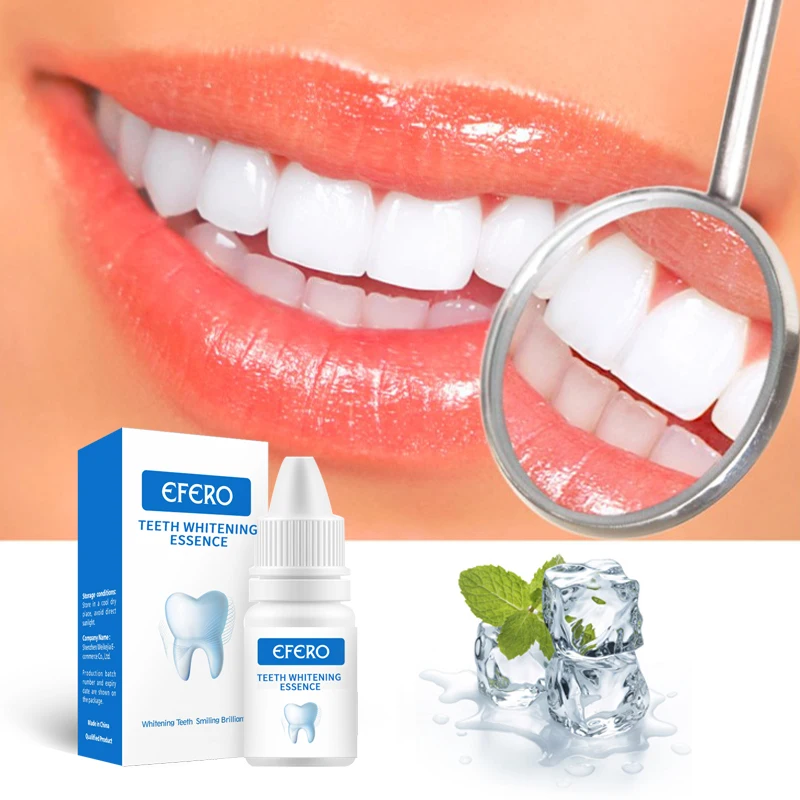 

EFERO Teeth Whitening Serum Gel Dental Oral Hygiene Effective Remove Stains Plaque Teeth Cleaning Essence Dental Care Toothpaste