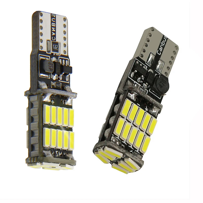 T10 Canbus светодиодный светильник s Лампа 194 W5W 4014 26 SMD без ошибок лампа для приборной