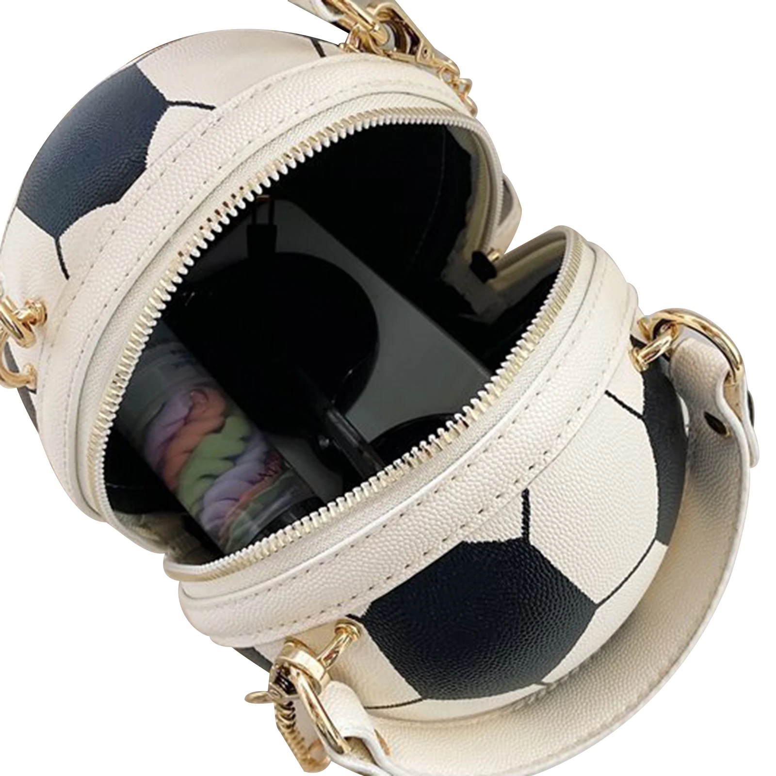 

Women Shoulder Bag Multipurpose All-match Ball Shape Crossbody Bag for Vacation Traveling Shopping Party