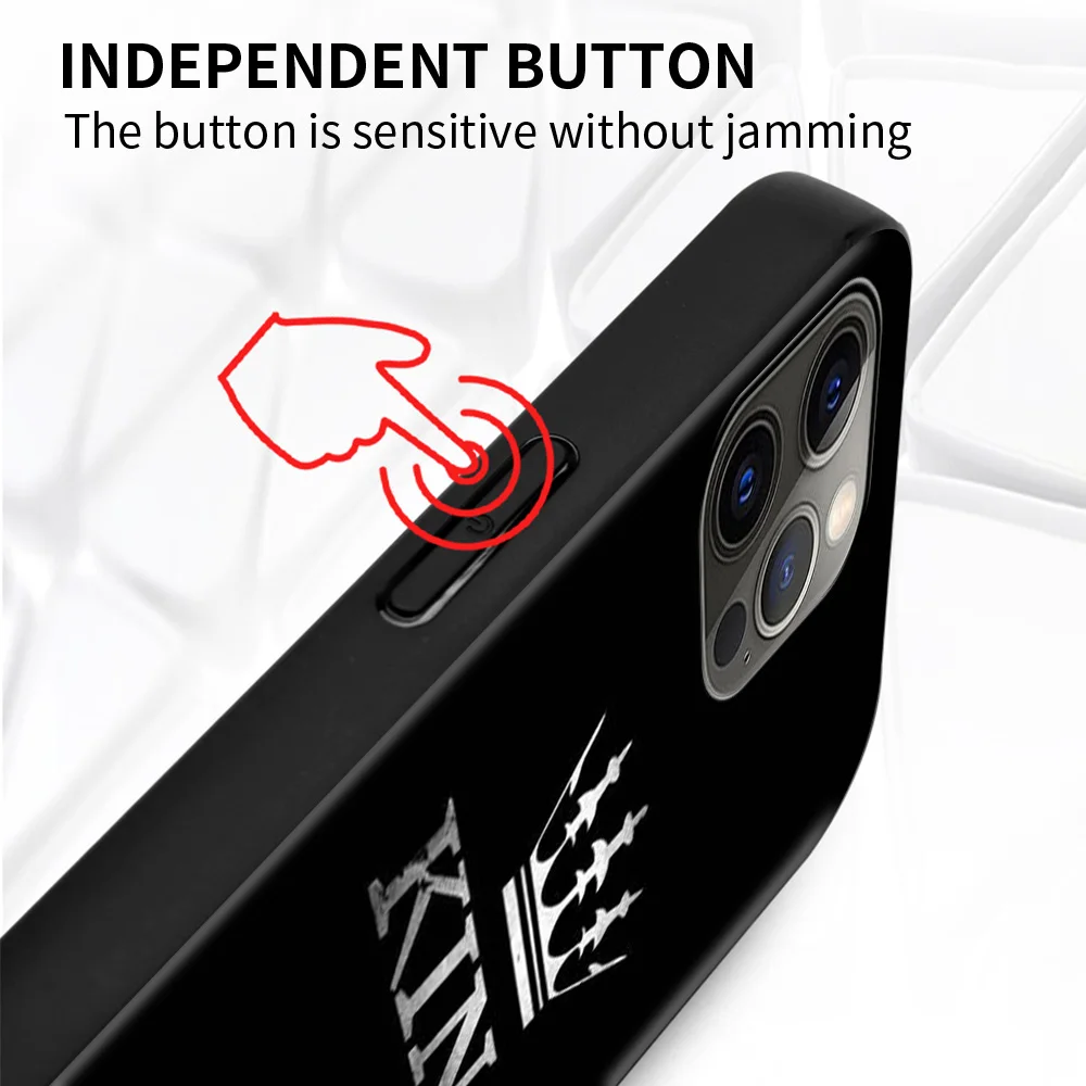 Чехол для телефона iPhone 14 13 12 11 Pro Max Mini X XS XR 6 6S 7 8 Plus 5 5S SE силиконовые чехлы King Queen Art |