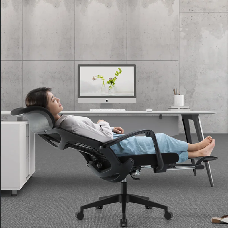 Фото - Эргономичное кресло GY M81, удобное офисное кресло с длинным сидением, компьютерное кресло с откидывающейся спинкой, офисное кресло руководит... эргономичное кресло poltrona cadeira офисное кресло офисное кресло компьютерное кресло