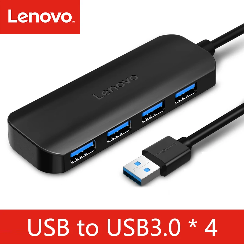 Высокоскоростной 4 портовый USB разветвитель Lenovo док станция с несколькими