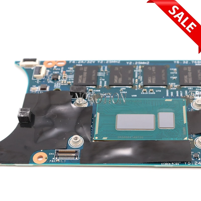 Материнская плата NOKOTION для ноутбука Lenovo ThinkPad X1 Carbon 00HN769 основная SR1EA I7-4600U CPU 8 Гб RAM
