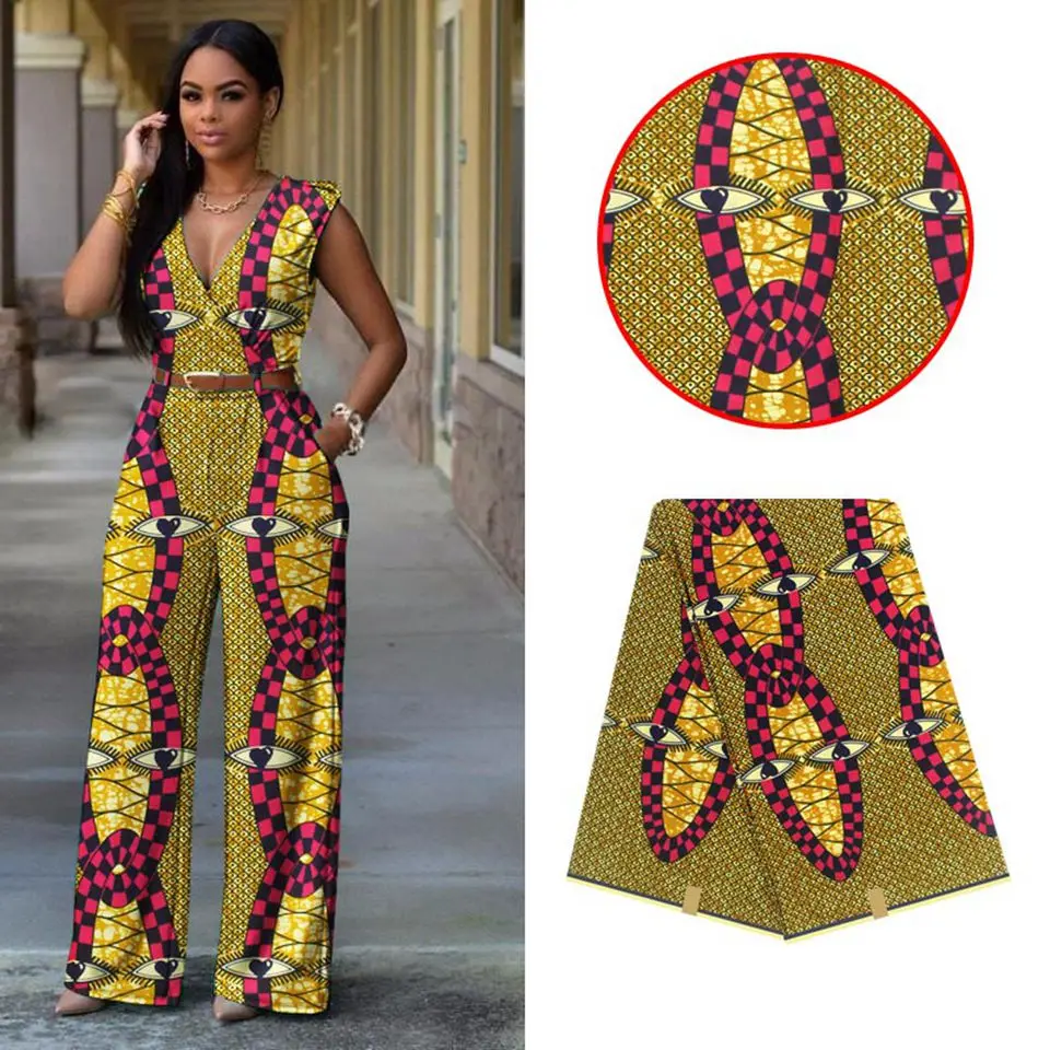 Анкара ткань Африканский хлопок принты шитье лоскутное ремесла обертывание