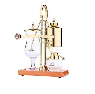 Новый дизайн водяной капли Королевской балансирующей сифонной кофеварки/бельгийского производителя вакуумных сифонных кофеварок.