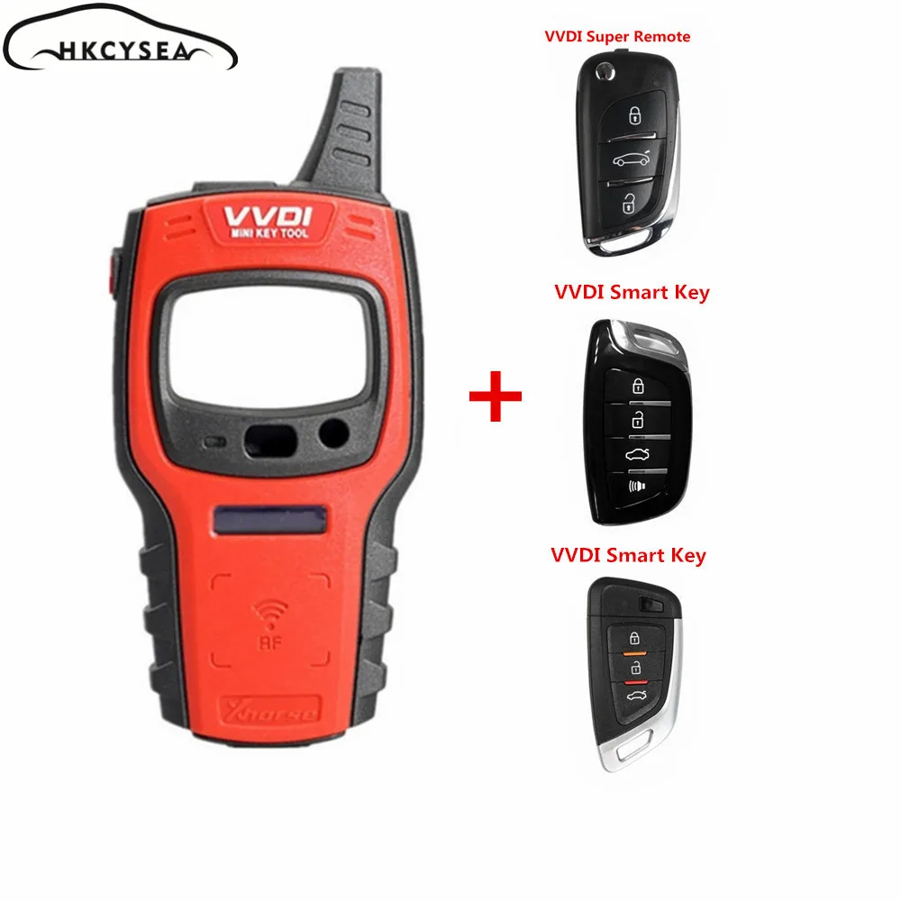 Xhorse VVDI ключ инструмент дистанционный ключ программист VVDI мини ключ инструмент транспондер генератор чип-копир с VVDI умный ключ Супер пульт дистанционного управления