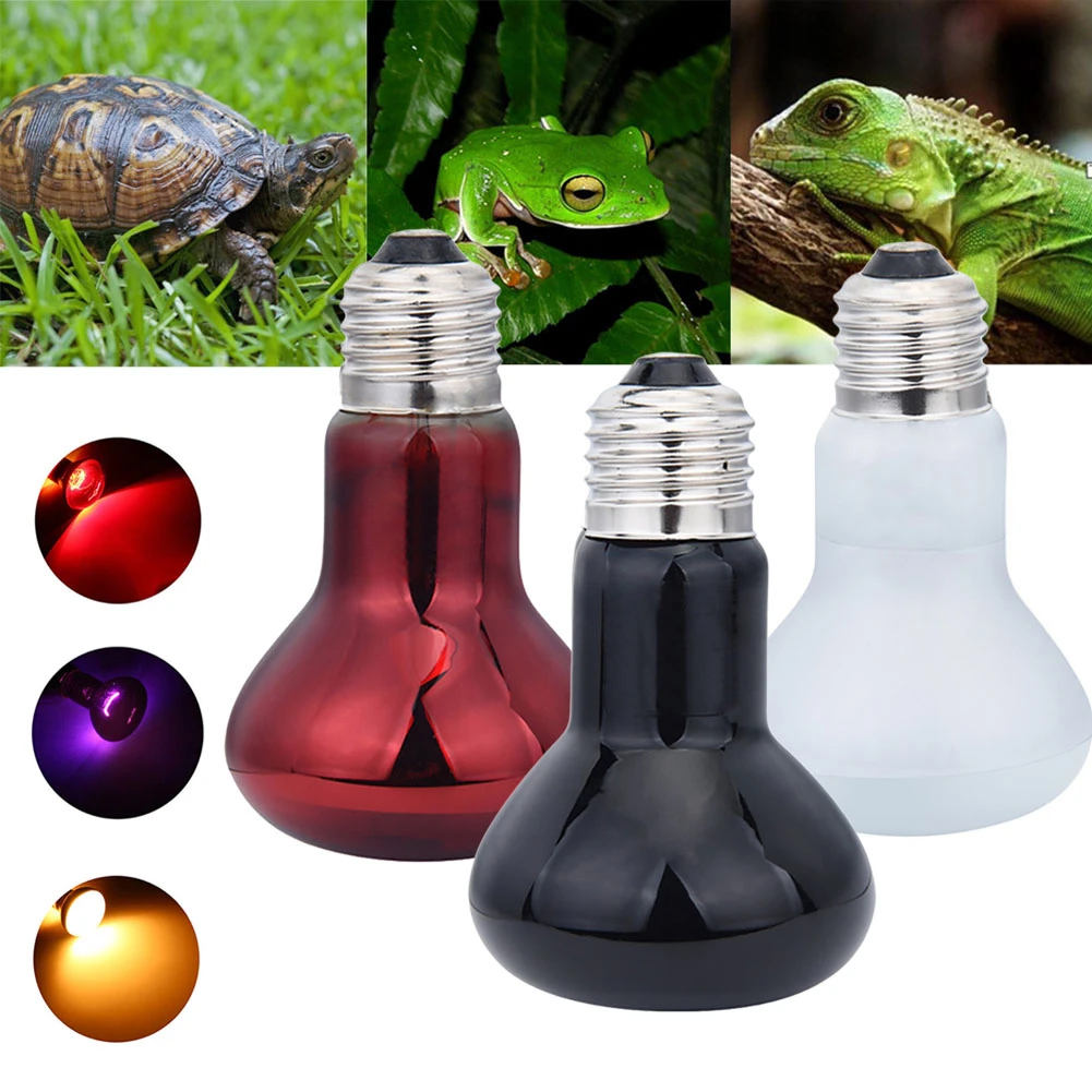Лампа для обогрева домашних животных дневной и ночной светильник амфибийский в