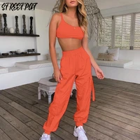fashion suit 2020 new vest trousers two piece street hipster
