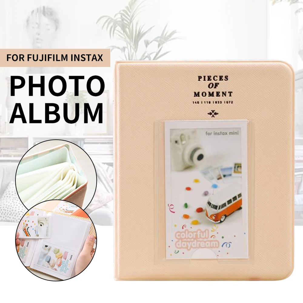 

64 Pockets 3 inch Mini Instant Polaroid Memory Storage Photo Album Picture Gift Holder