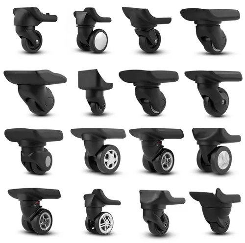 Various front wheels Чехол на колесиках, универсальный шкафчик на колесиках, чемодан, роликовый костюм, чехол на колесиках, тканевая коробка для багажа, Сменные аксессуары для колес - Цвет: Various front wheels