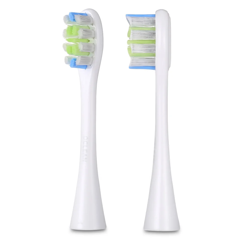2 шт Oclean SE/One сменная щетка для глубокой чистки головок пищевая PP здоровая W-образная щетка для звуковой зубной щетки - Цвет: White