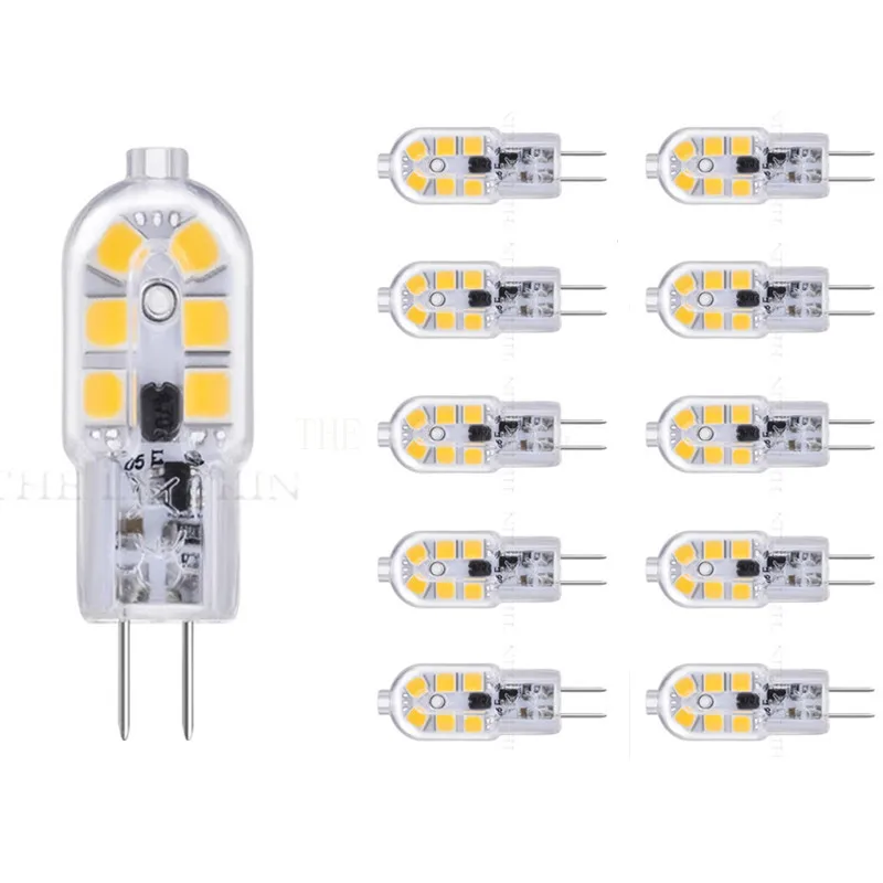 10 шт./лот G4 Светодиодная Лампочка 3 Вт мини светодиодная лампа 220 В переменного