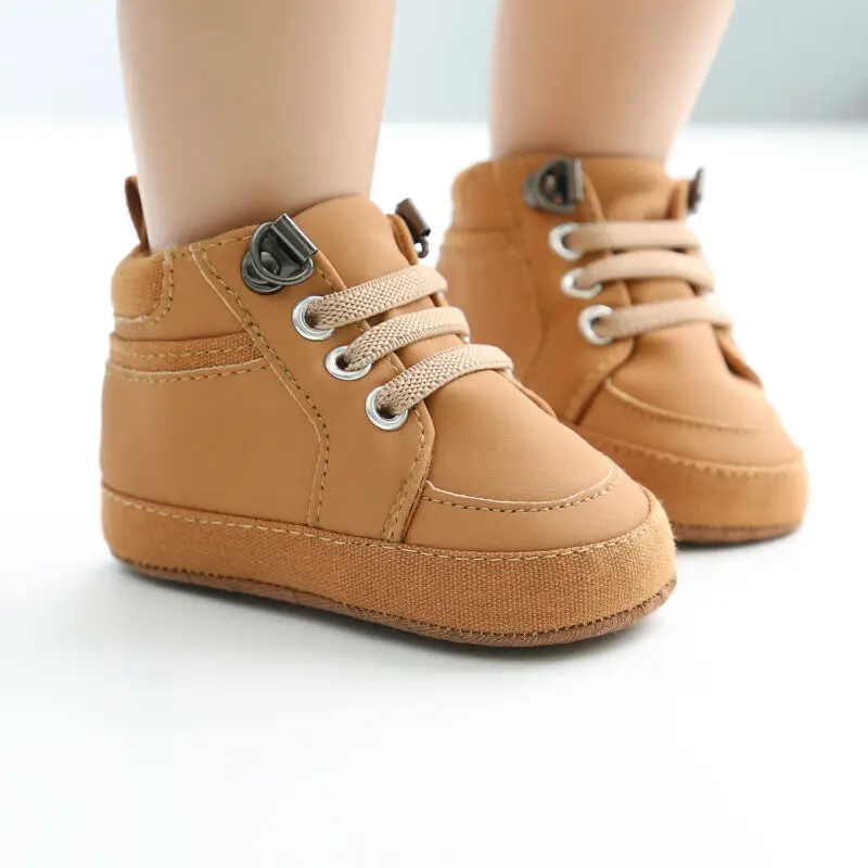 

New Baby Boy Soft Sole Crib Shoes Toddler Kids Anti-slip Sneakers Shoes