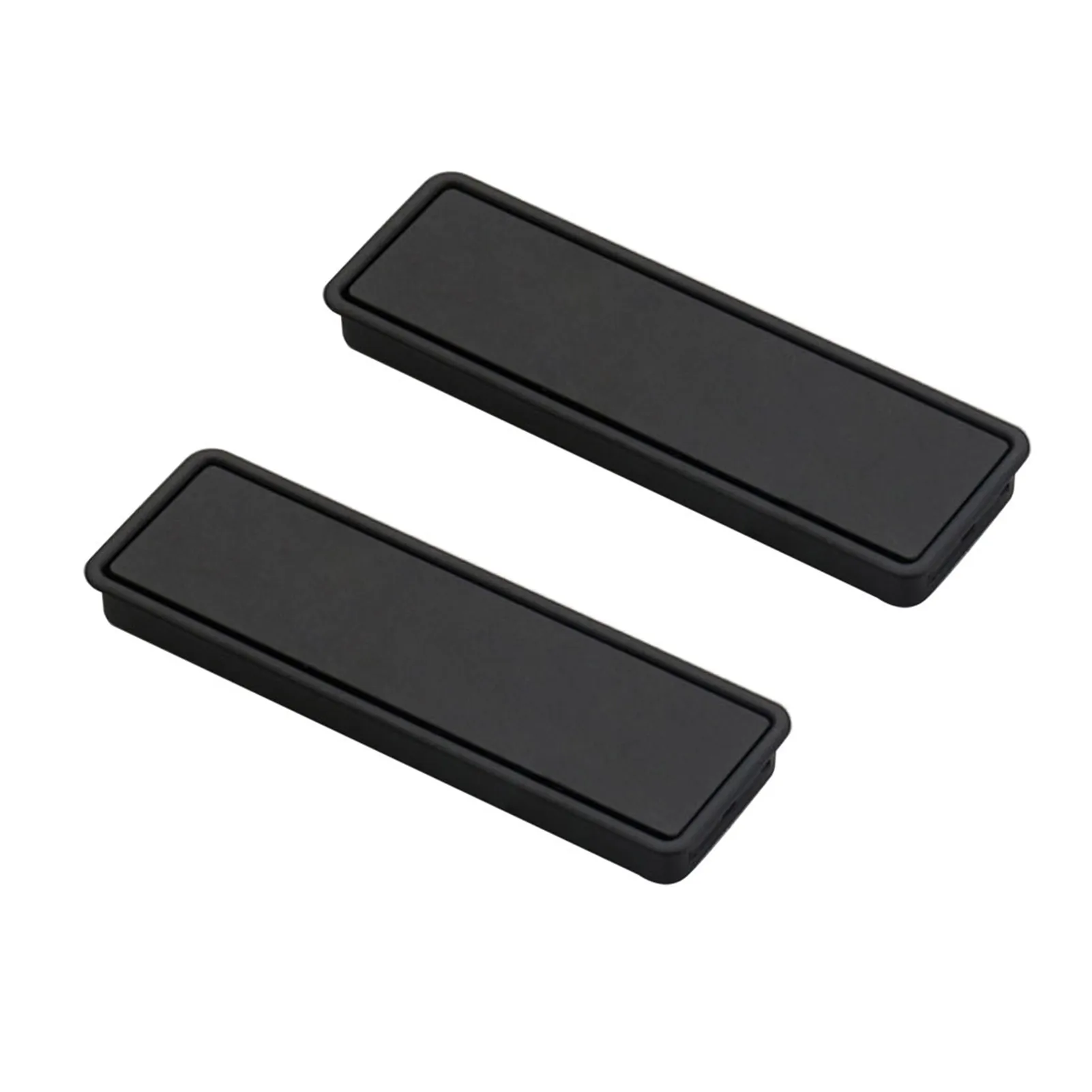 

2pcs Save Space Heavy Duty Zinc Alloy Spring Design Widely Used Matte Finish Closet Pocket Pulls Sliding Doors Home Improvement
