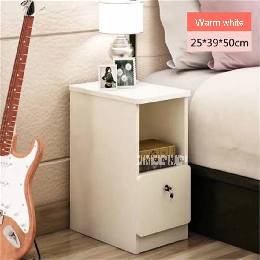 Прикроватный мини-столик современный простой шкаф для хранения ультраузкий