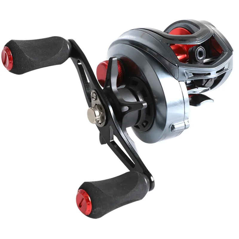 

Baitcasting Reel High Speed 8.1:1 GEAR RATIO 17+1BB Lure Fishing Reel 8KG Max Drag Alloy Spool Centrifugal Brake Pesca