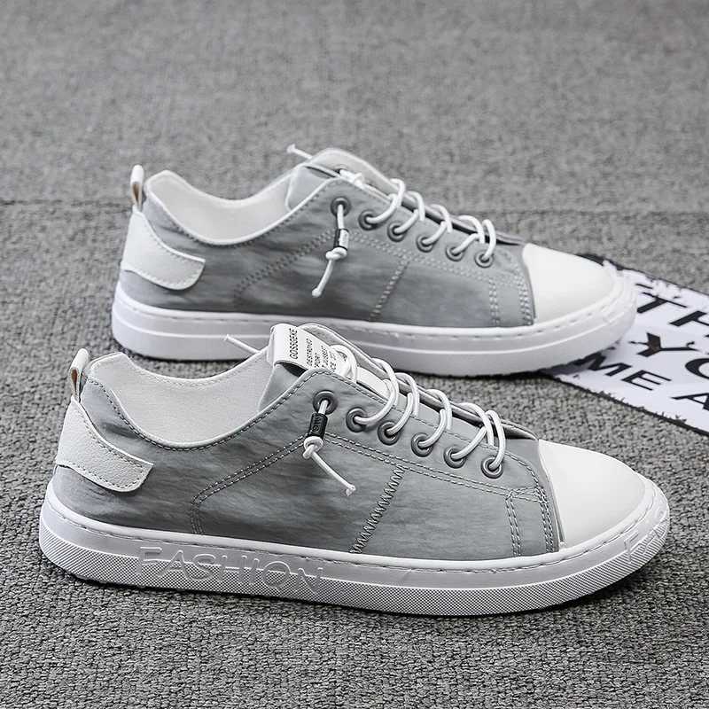 

Men's Shoes 2021 New Canvas Shoes Men's Korean Casual Shoes Trend Board Shoes Breathable Umbrella Cloth Shoes Sneakers