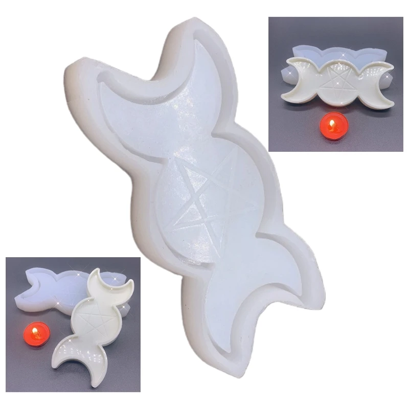 

Подсвечник-подсвечник в виде звезды и Луны