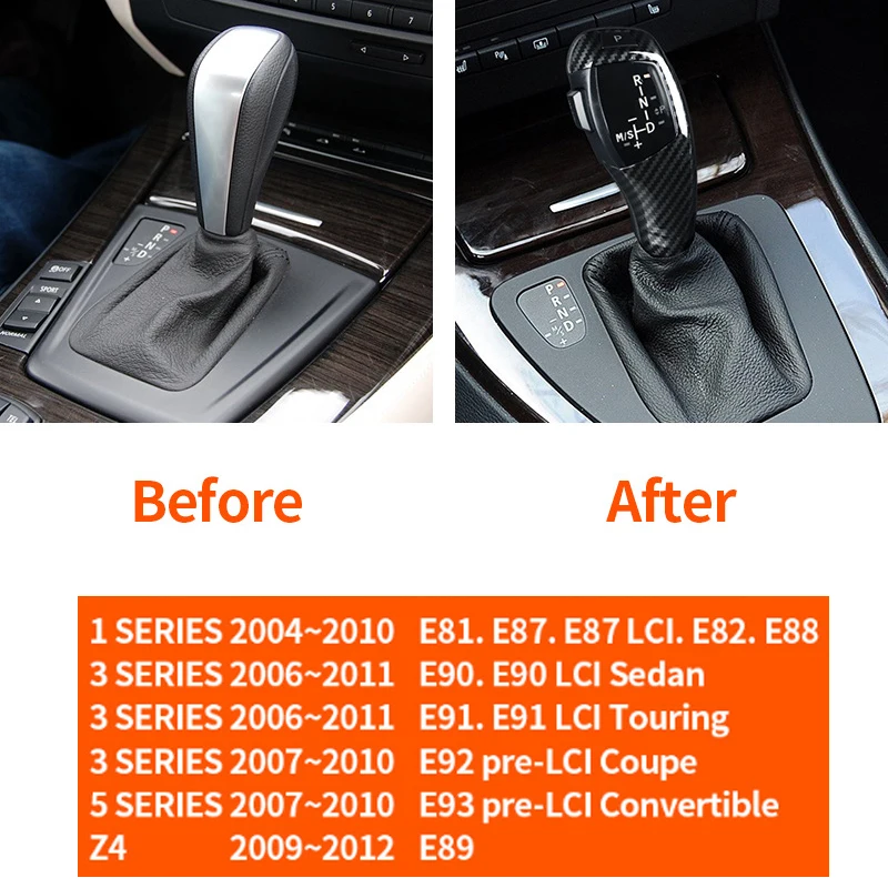 Шестерни рукоятка рычага переключения передач для BMW 3 серии Z4 E90 E92 E93 E87 E84 E89 E39 E46
