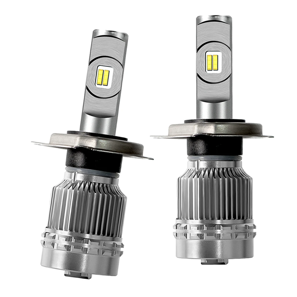 

2x H7 светодиодный головной светильник 60 Вт 9000LM или противотуманная фара светильник лампочка 6000K IP67 Водонепроницаемый