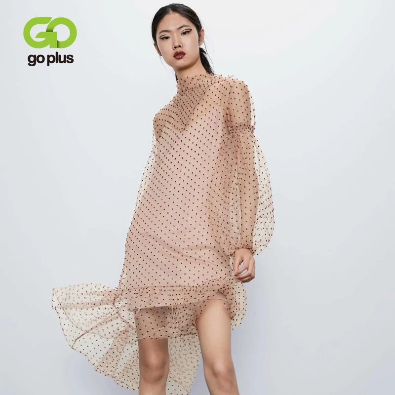 Женское весеннее платье в горошек вечерние платья до колена с бантом круглым